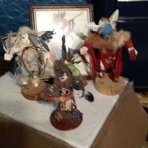 Kachina Dolls an drawing